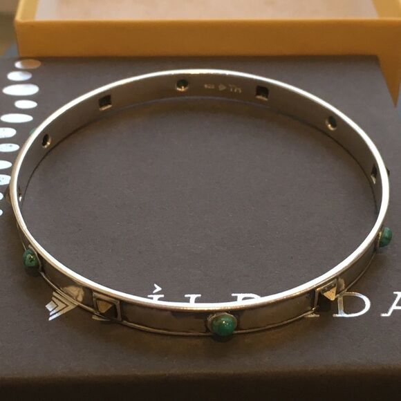 SILPADA Turquoise Sterling Silver 925 Bangle - Picture 5 of 9